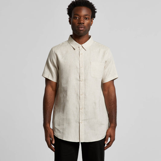 5420-MENS LINEN S/S SHIRT