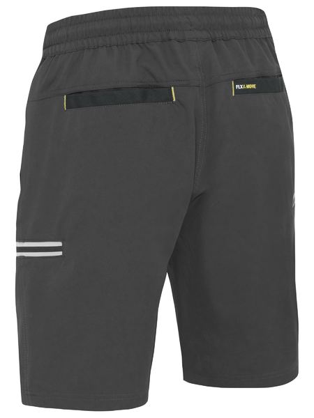 FLX & MOVE™ 4-WAY STRETCH ELASTIC WAIST CARGO SHORT