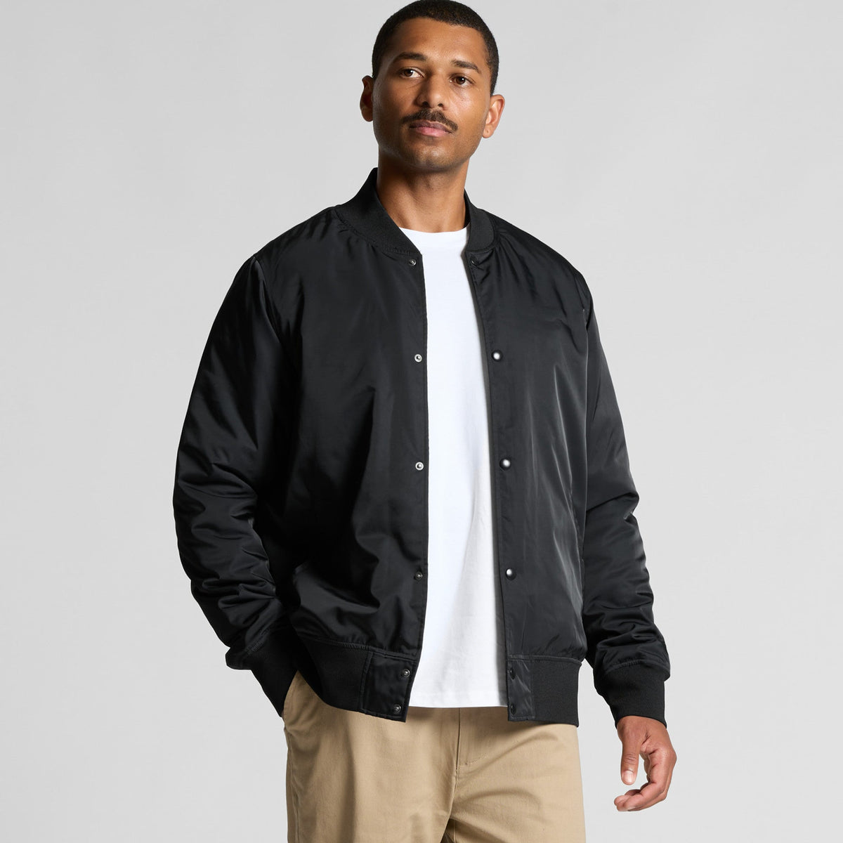 5511-MENS COLLEGE BOMBER JACKET