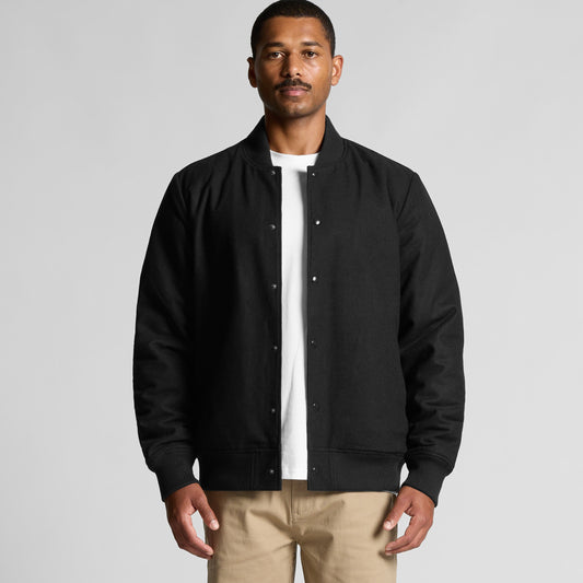 5512-MENS FELT BOMBER JACKET