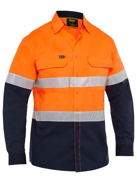 LASER LONG SLEEVE SHIRT FOR MEN-HI VIS-TAPED
