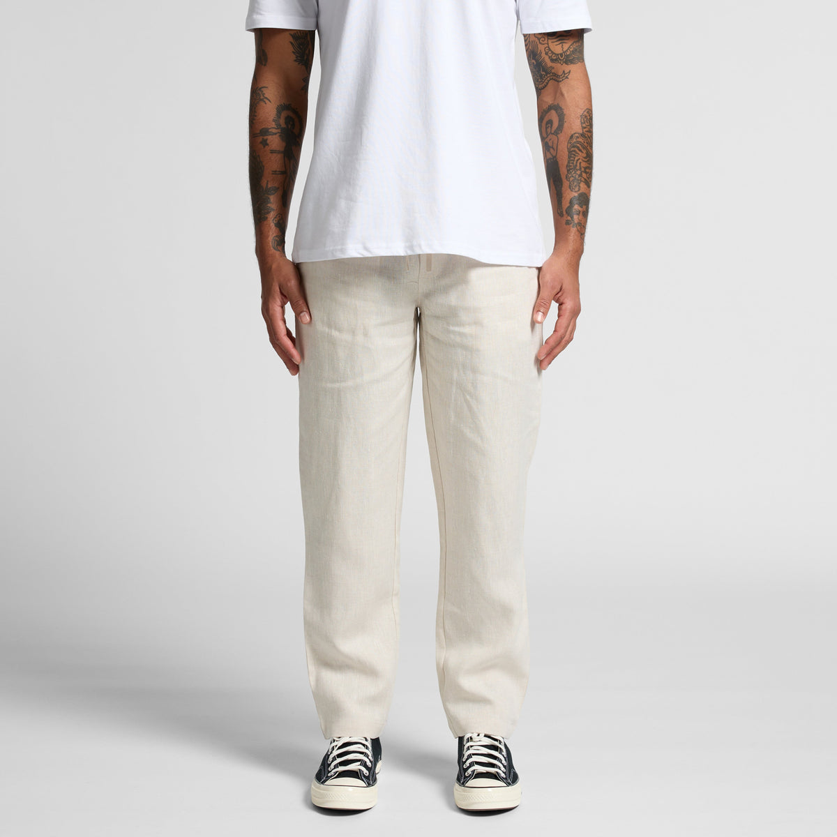 5922-MENS LINEN PANTS