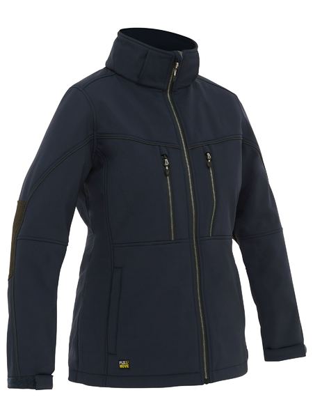 WOMEN'S FLX & MOVE™ HOODED SOFT SHELL JACKET