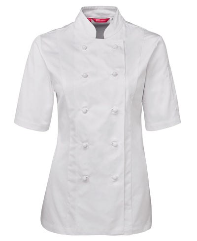 5CJ21-Jb'S Ladies S/S Chef'S Jacket