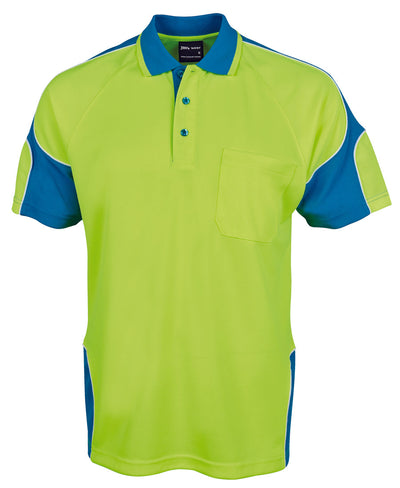 6AP4S-Jb'S Hi Vis 4602.1 S/S Arm Panel Polo