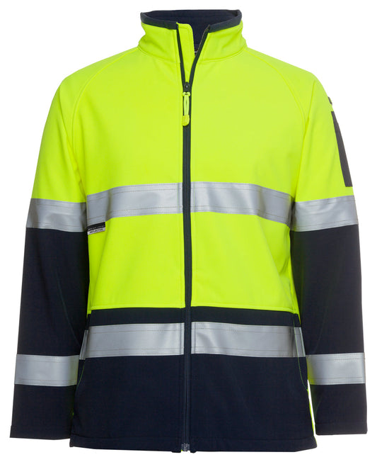 6D4LJ-Jb'S Hi Vis 4602.1 (D+N) Softshell Jacket