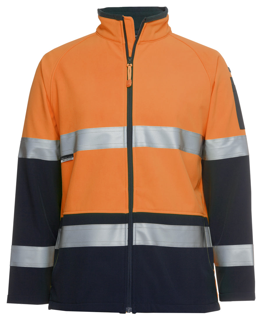 6D4LJ-Jb'S Hi Vis 4602.1 (D+N) Softshell Jacket