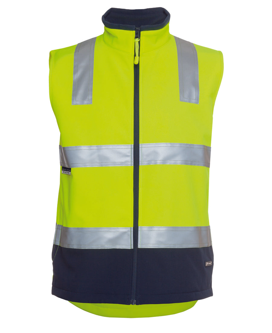 6D4LK-Jb'S Hi Vis 4602.1 (D+N) Softshell Vest