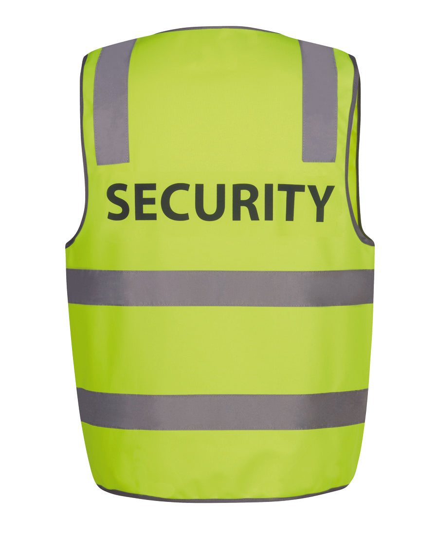 6DNS5-Jb'S Hi Vis (D+N) Safety Vest Print Security