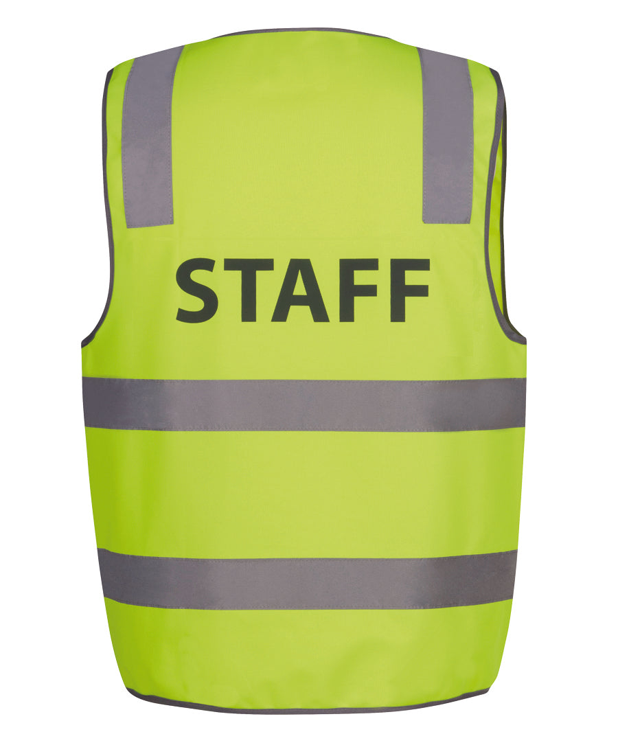 6DNS6-Jb'S Hi Vis (D+N) Safety Vest Print Staff