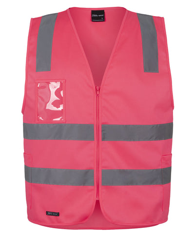 6DNSZ-Jb'S Hi Vis (D+N) Zip Safety Vest