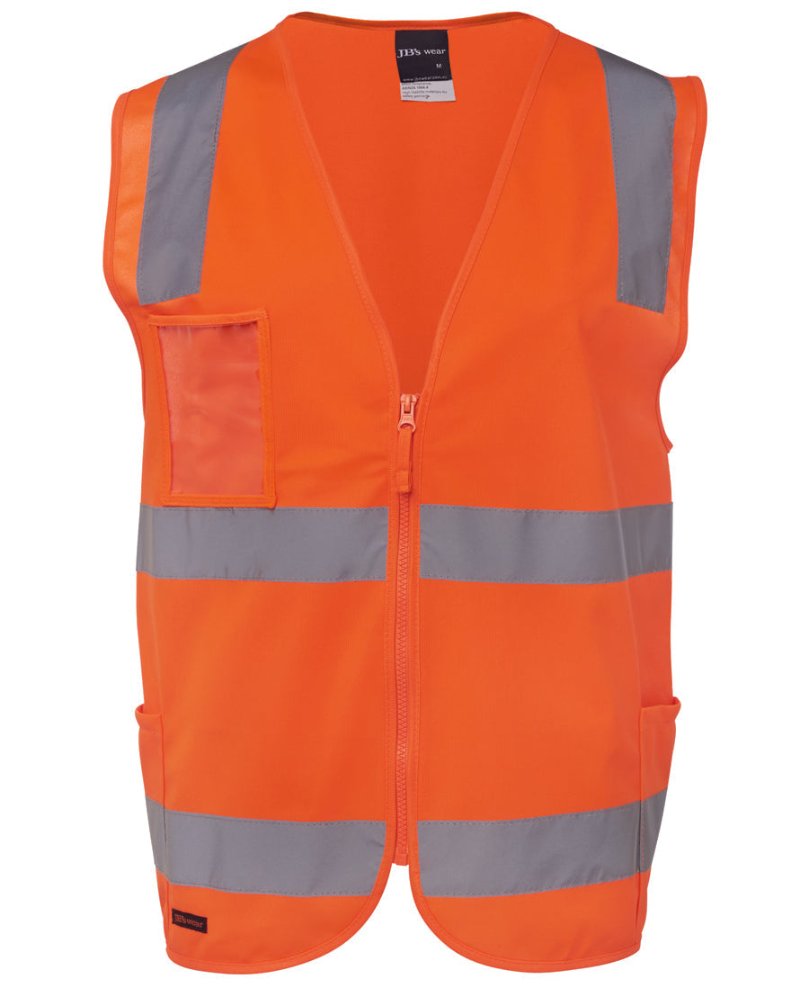 6DNSZ-Jb'S Hi Vis (D+N) Zip Safety Vest