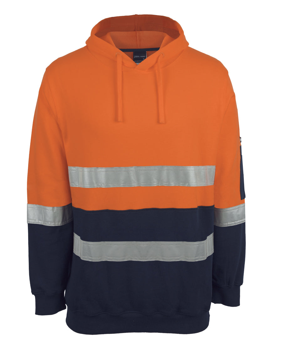 6DVPM-Jb'S Hi Vis D+N 310 Cotton Pullover Fleece Hoodie