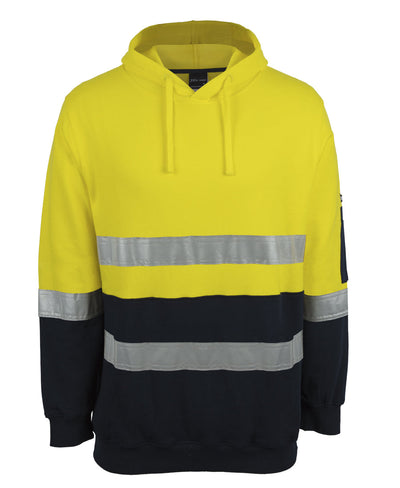 6DVPM-Jb'S Hi Vis D+N 310 Cotton Pullover Fleece Hoodie