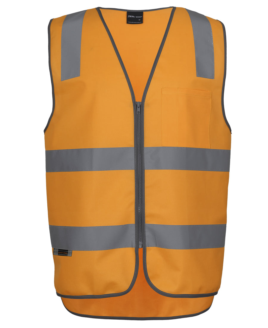 6DVTV-Jb'S Aust. Rail (D+N) Zip Safety Vest