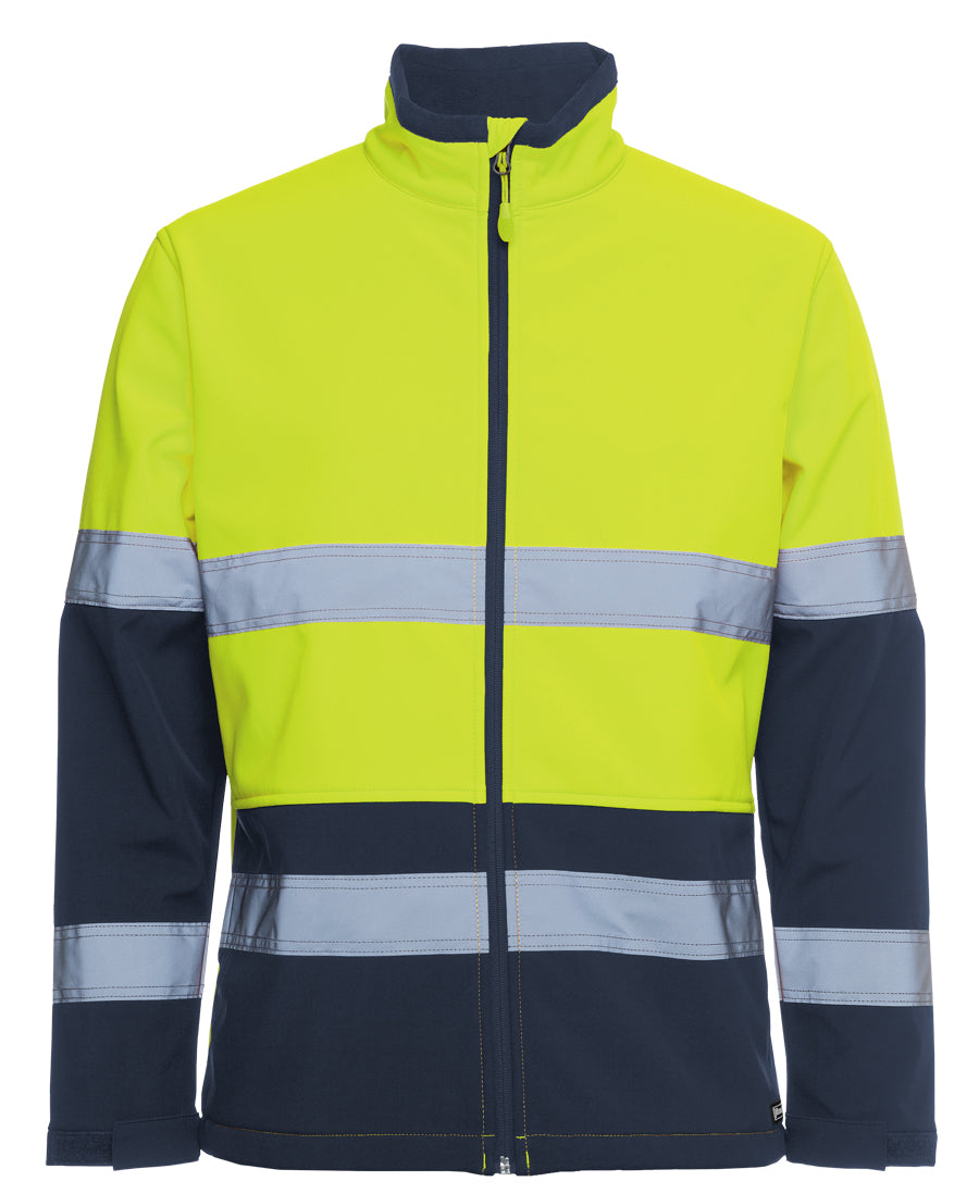 6DWJ-Jb'S Hi Vis (D+N) Three Layer Softshell Jacket