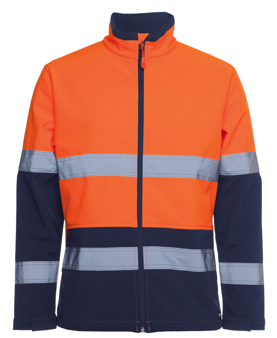 6DWJ-Jb'S Hi Vis (D+N) Three Layer Softshell Jacket