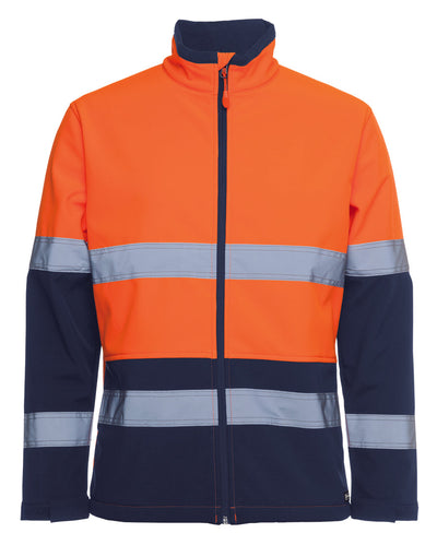 6DWJ-Jb'S Hi Vis (D+N) Three Layer Softshell Jacket