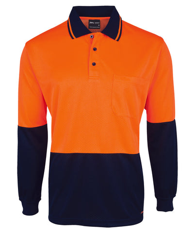 6HJNL-Jb'S Hi Vis 4602.1 L/S Jacquard Polo
