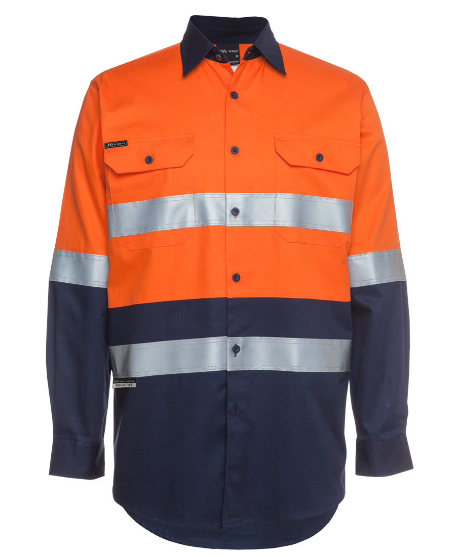 6HLS-Jb'S Hi Vis (D+N) L/S 190G Shirt