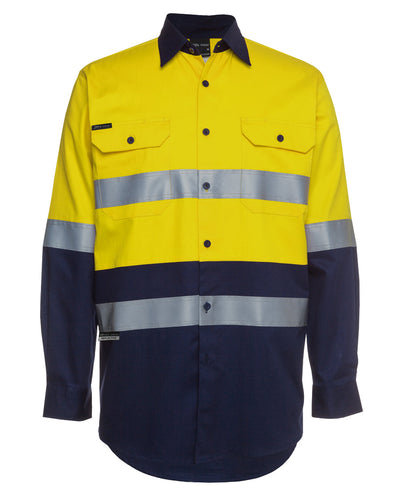 6HLS-Jb'S Hi Vis (D+N) L/S 190G Shirt