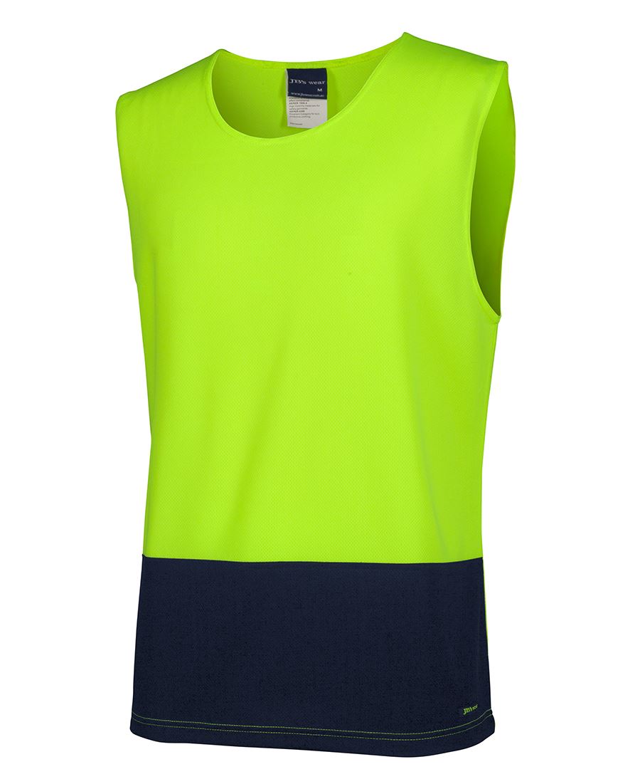 6HMT-Jb'S Hi Vis Muscle Top