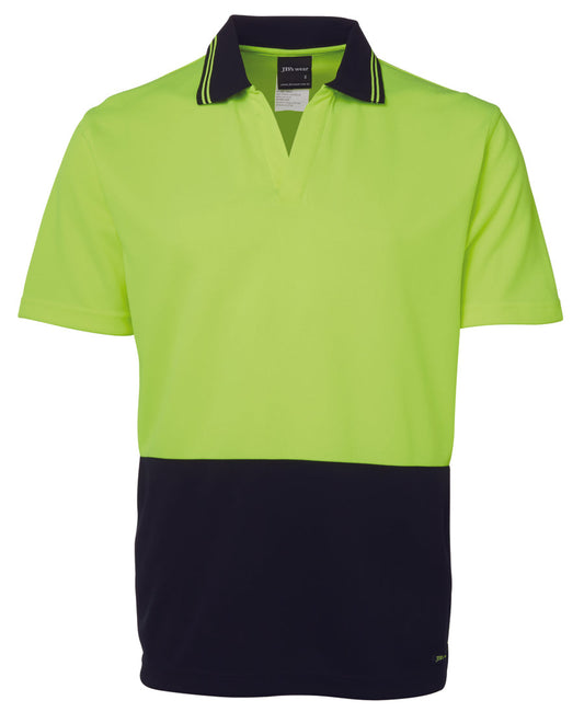 6HNB-Jb'S Hi Vis 4602.1 S/S Non Button Polo