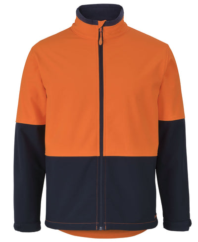 6HRJ-Jb'S Hi Vis Three Layer Softshell Jacket