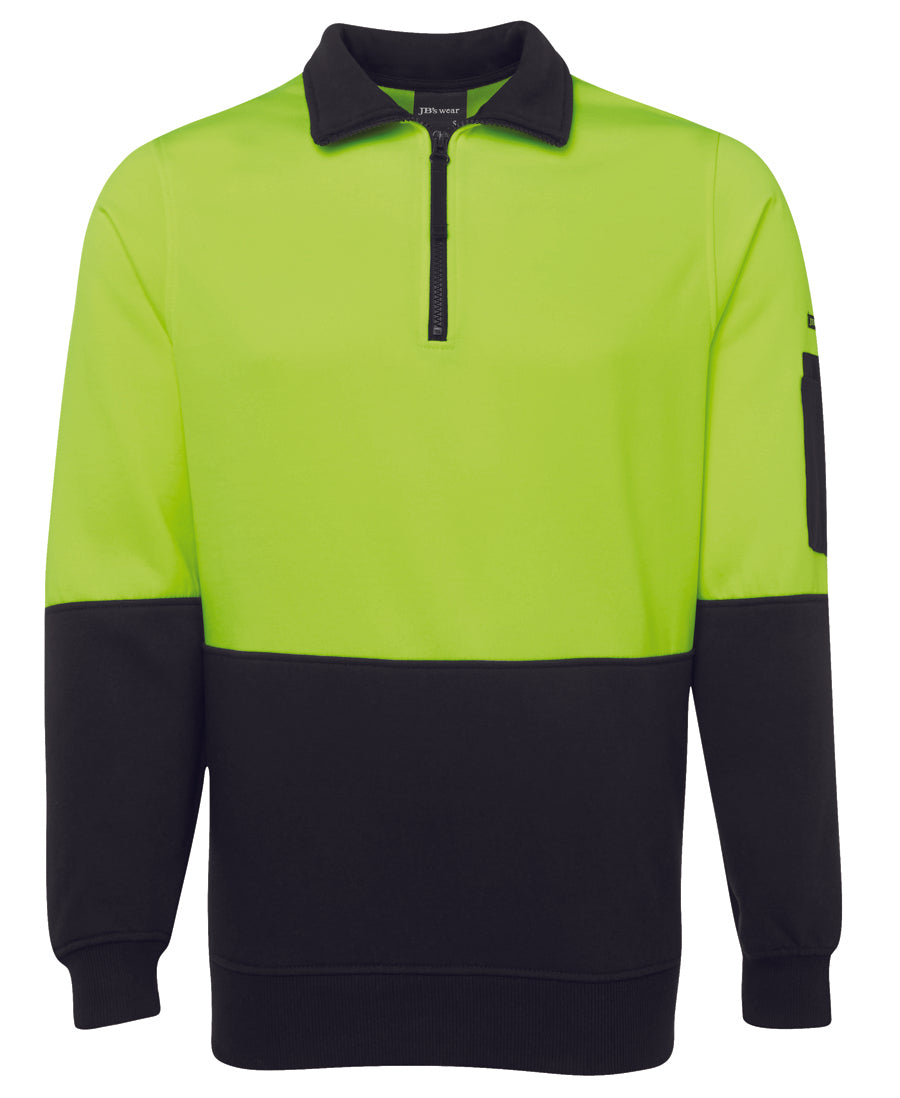 6HVFH-Jb'S Hi Vis 45323 Zip Fleecy