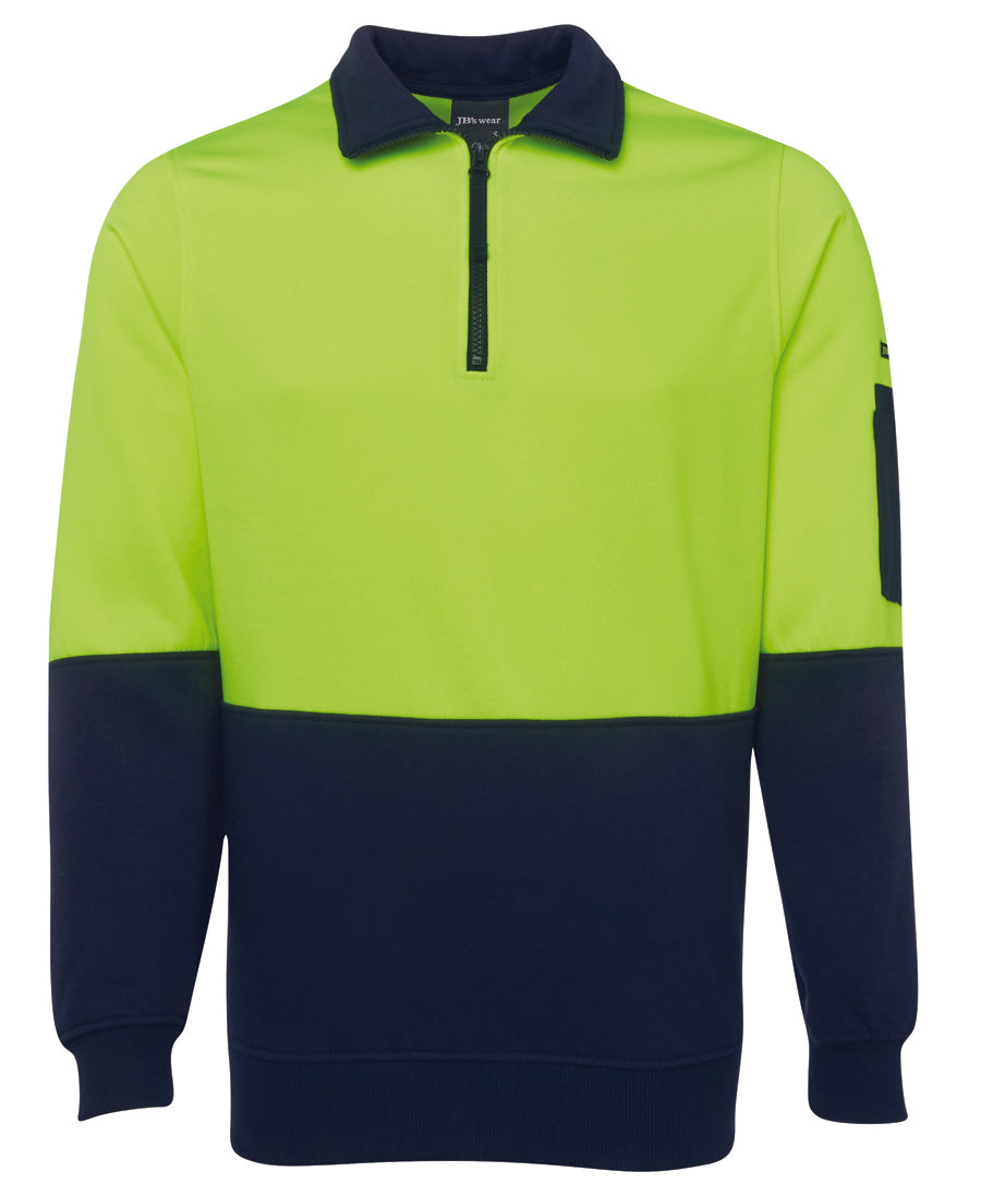 6HVFH-Jb'S Hi Vis 45323 Zip Fleecy