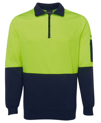 6HVFH-Jb'S Hi Vis 45323 Zip Fleecy