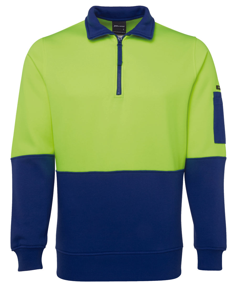 6HVFH-Jb'S Hi Vis 45323 Zip Fleecy
