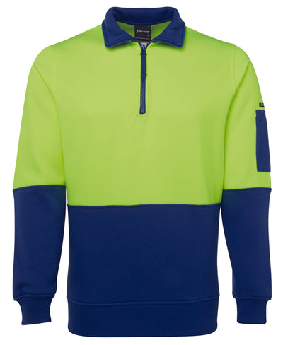 6HVFH-Jb'S Hi Vis 45323 Zip Fleecy
