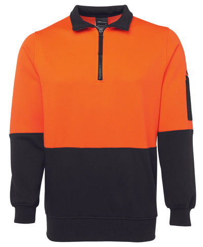 6HVFH-Jb'S Hi Vis 45323 Zip Fleecy