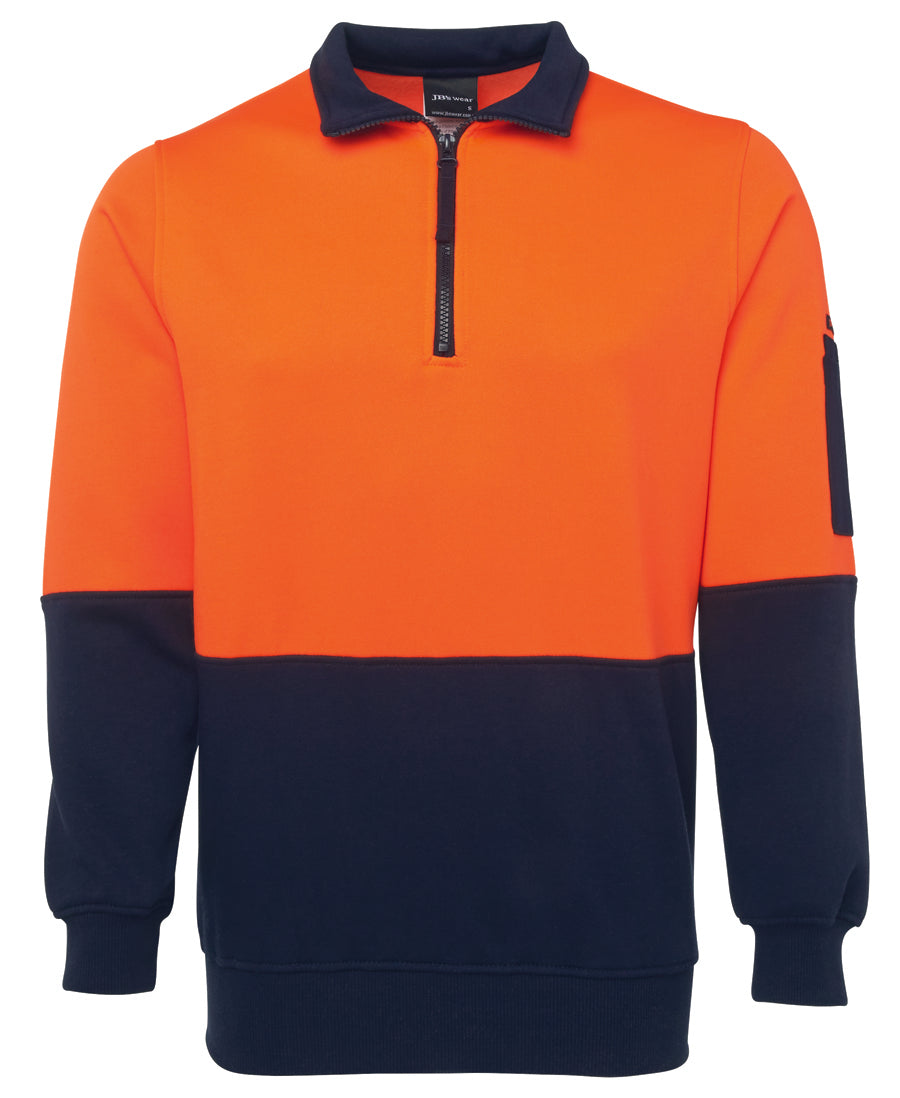 6HVFH-Jb'S Hi Vis 45323 Zip Fleecy