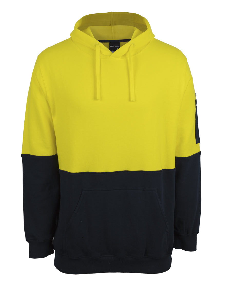 6HVPM-Jb'S Hi Vis 310 Cotton Pull Over Fleece Hoodie