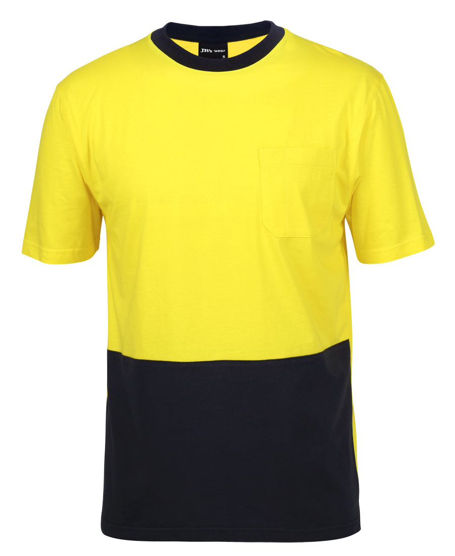 6HVTC-Jb'S Hi Vis Crew Neck Cotton T