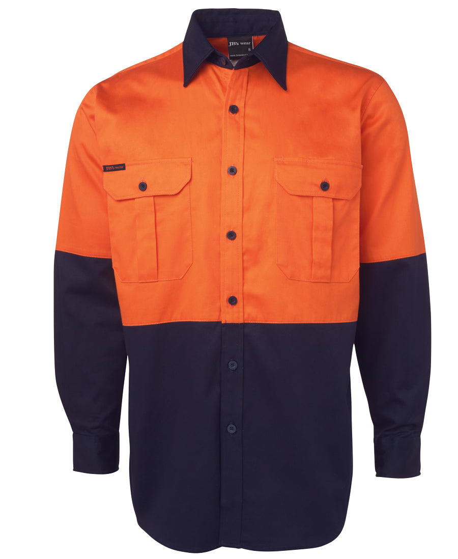 6HWL-Jb'S Hi Vis L/S 190G Shirt