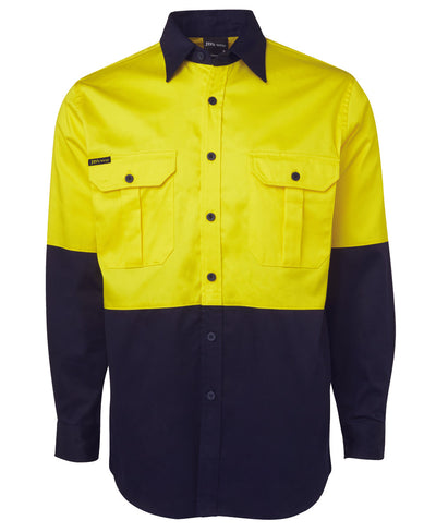 6HWL-Jb'S Hi Vis L/S 190G Shirt