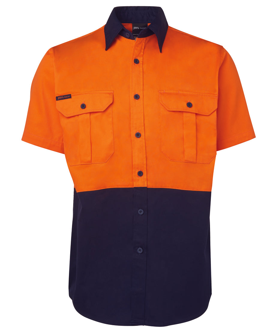 6HWS-Jb'S Hi Vis S/S 190G Shirt