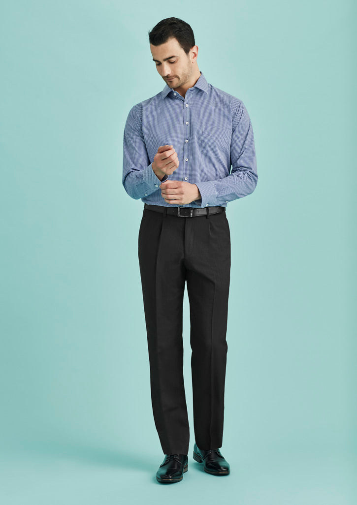 70111R-Cool Stretch Mens One Pleat Pant Regular
