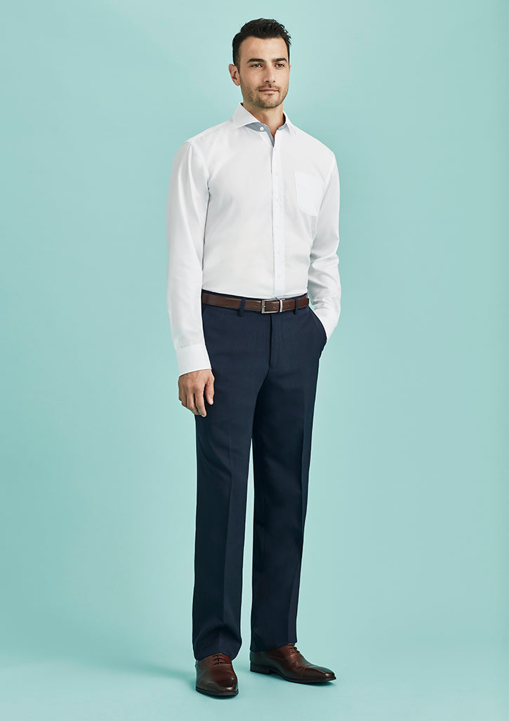 70112R-Cool Stretch Mens Flat Front Pant Regular