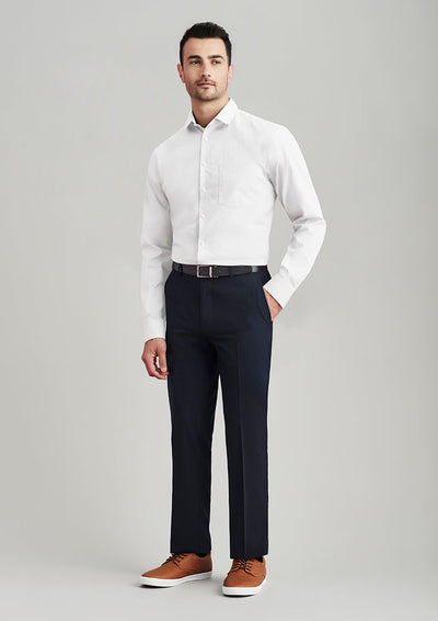 74013-Comfort Wool Stretch Mens Slimline Pant