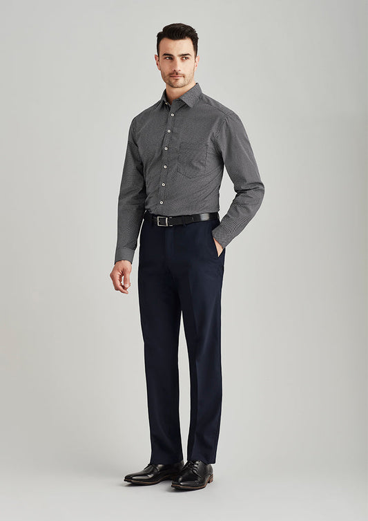 74014-Comfort Wool Stretch Mens Adjustable Waist Pant