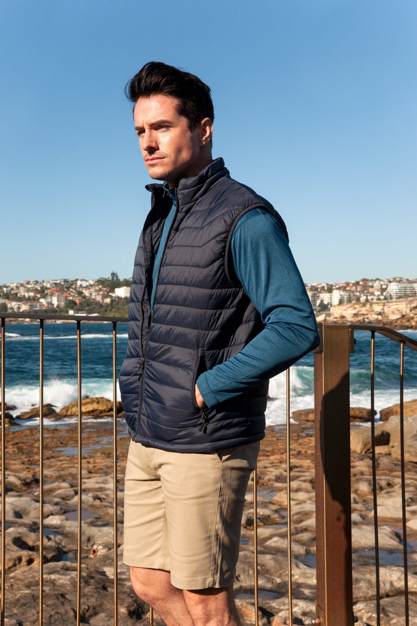 L7605-Men's Landway Puffer Vest