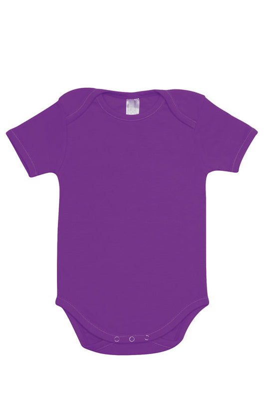 B101BL-Baby Short Sleeve Romper