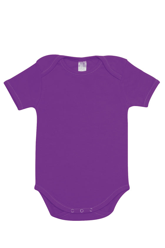 B101BL-Baby Short Sleeve Romper