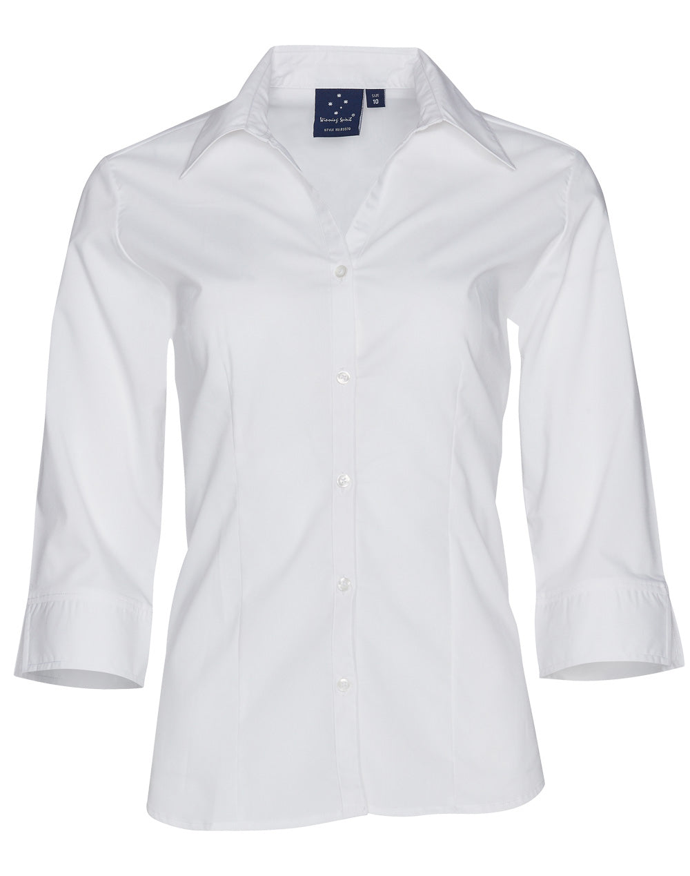 BS07Q WOMEN'S TEFLON EXECUTIVE 3/4 SLEEVE SHIRT