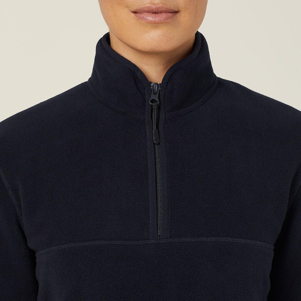 POLAR FLEECE ZIP NECK PULLOVER