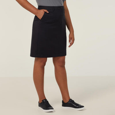 STRETCH COTTON CHINO SKIRT